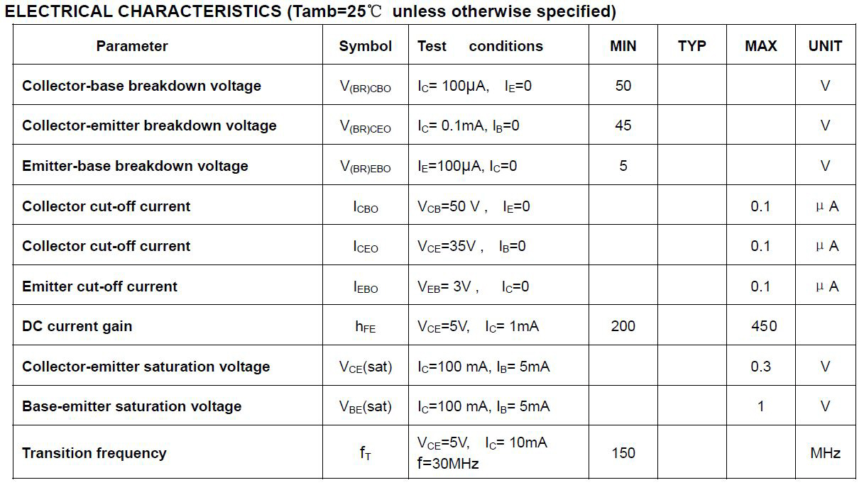N. 10 S9014 J6 NPN + N. 10 S9015 M6 PNP SMD Transistor Amplifiers eBay